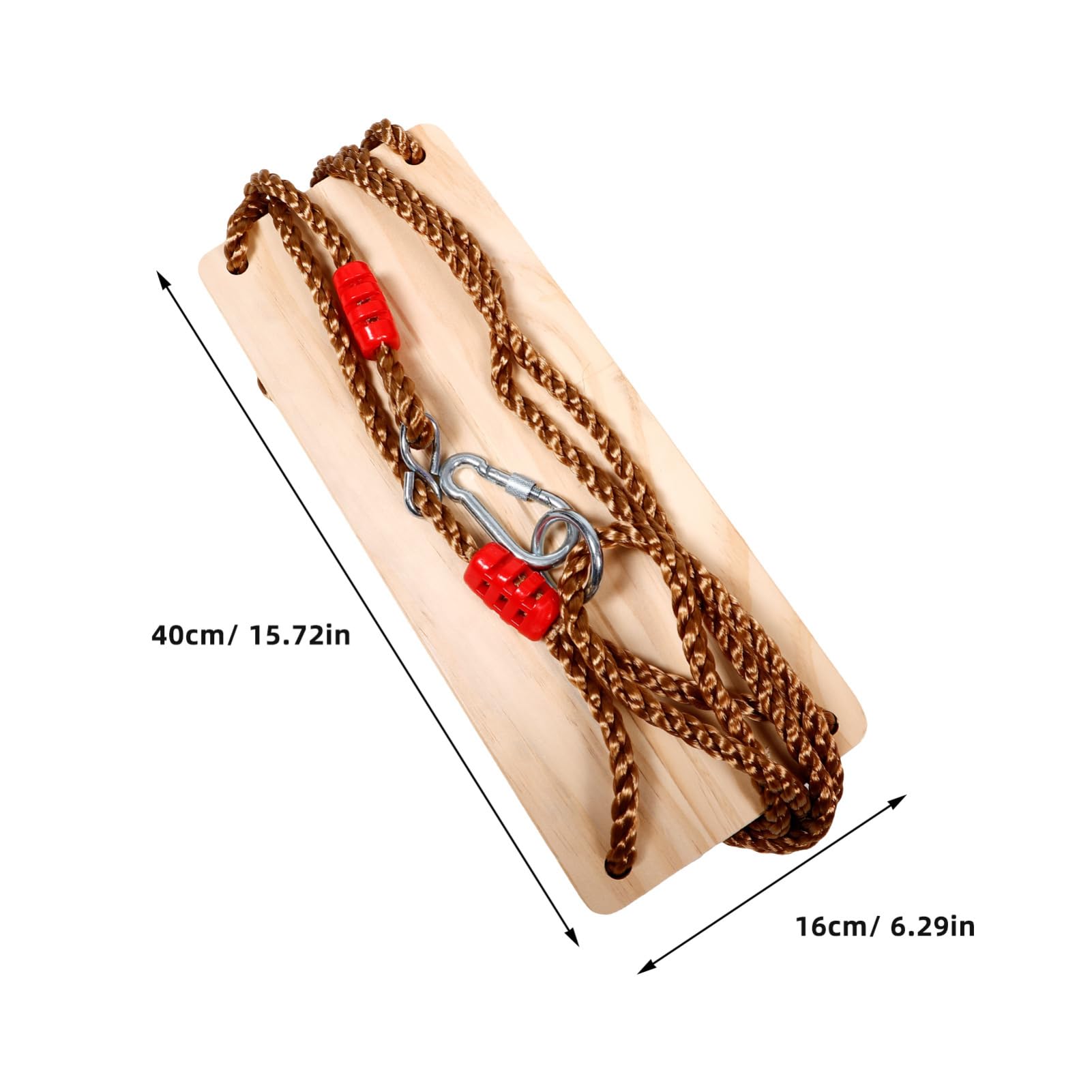 Vaguelly Outdoor Swing Set for Boys and Girls Wooden Swing Seat for Children Boys and Girls