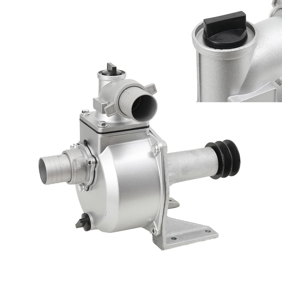 5cm Durchmesser Keilriemen Wasserpumpe, Frischwasserpumpe, Motorpumpe, Abwasserpumpe,3600 U/min,Maximale Hubhöhe: 28 m,Pumpenleistung: 30m³/h