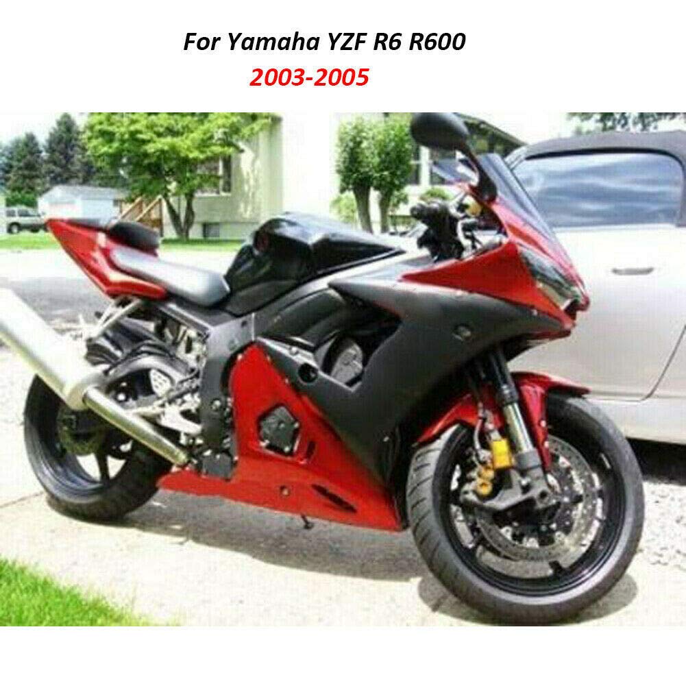 Candy Red w/Matte Black Complete Injection Molding Fairing Kit Bodywork Bodyframe Body Kits Set Moto