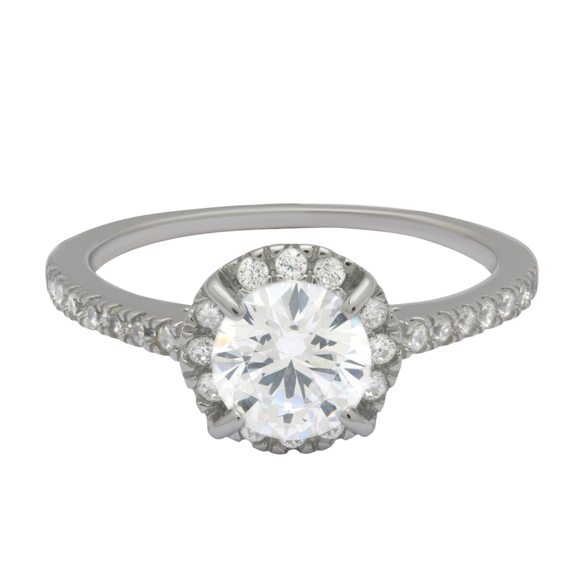 ANAYRA 925 Sterling Silver Elegant Halo Ring for Women Finger Ring for Girls and Women | Aesthetic Ring for Girlfriend | Perfect for Birthday & more| Hallmark Certified (B09WK6SYY6) Amazon Price History, Amazon Price Tracker