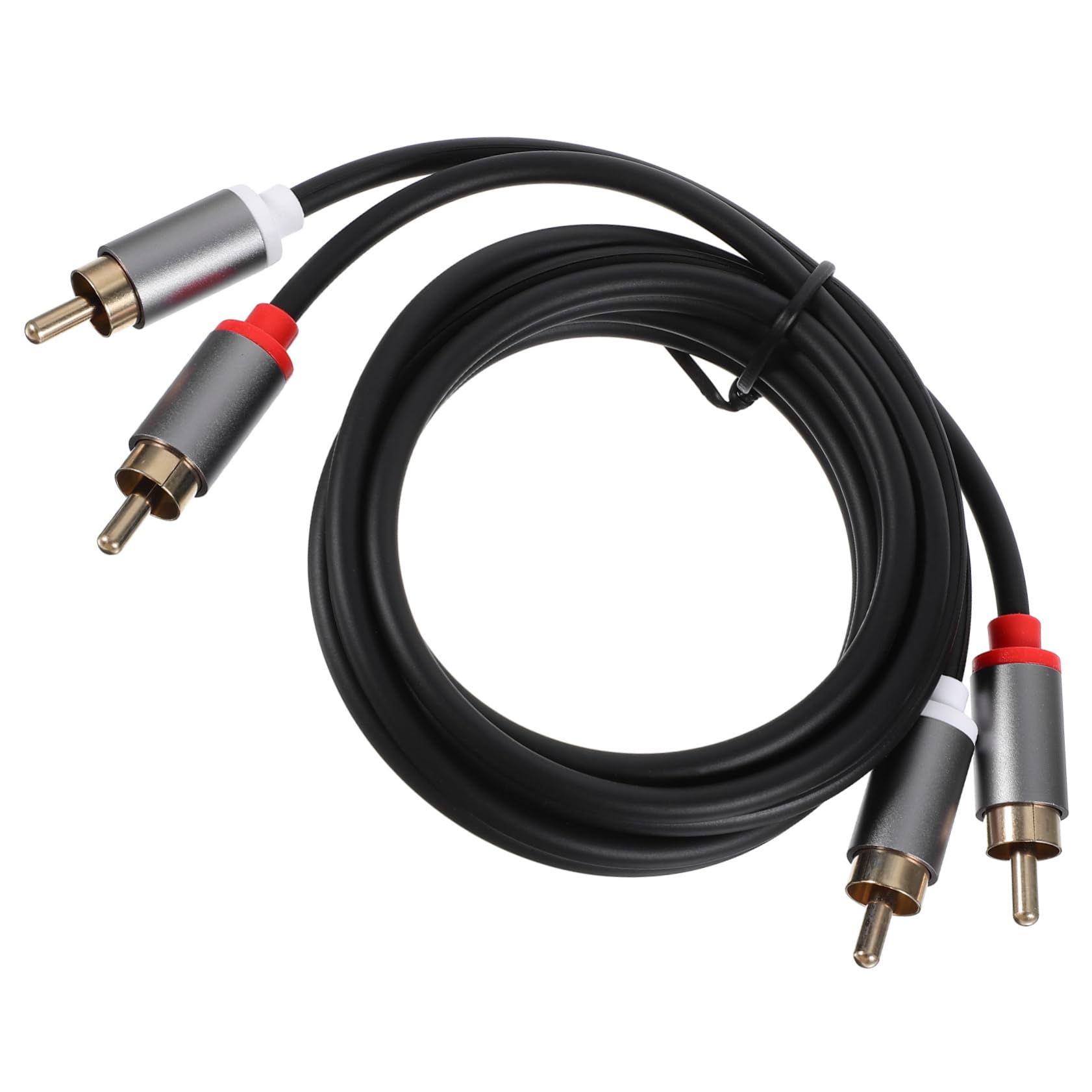 OSOLADY Cable Dual Male to Male Audio Video Cable Speaker Wire Stereo Jack Amplifier for Speakers Subwoofer