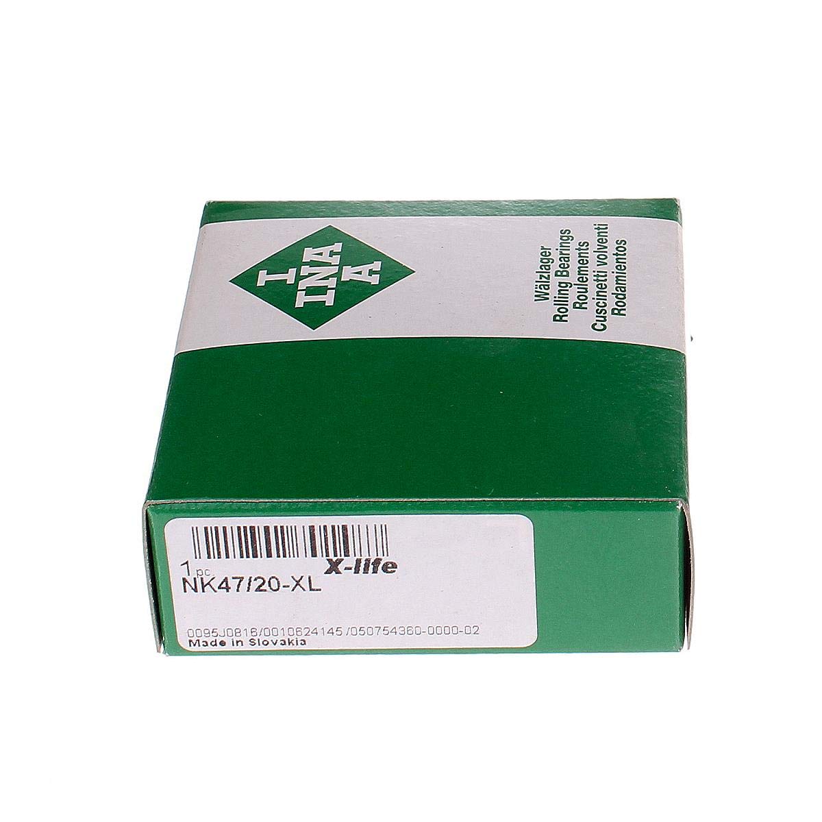 NK47/20-XL INA Gruppo costruttivo rullino e gabbia 47x57x20mm