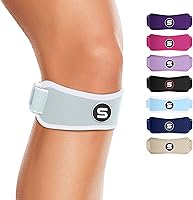 Vista 22 de Sleeve Stars - Correa de soporte para tendón rotuliano de marca sueca para mujeres y hombres, rodillera Osgood Schlatter eficaz para jóvenes