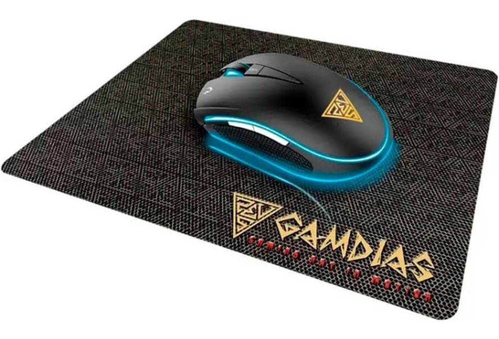 GAMDIAS ZEUS M1 USB 7000 DPI 8 Configurable Buttons Optical Gaming Mouse - Black