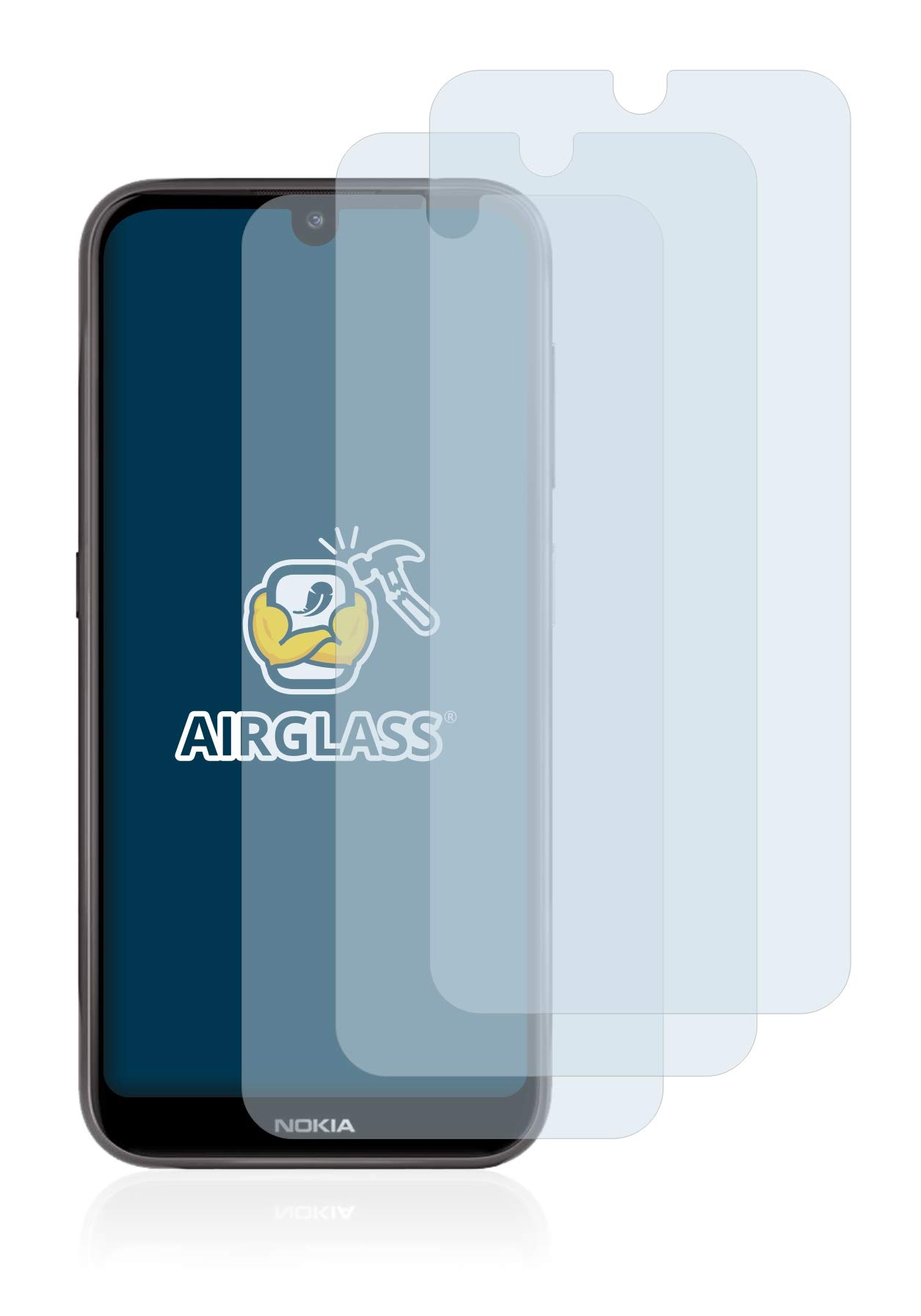 BROTECT Protector Pantalla Mate Cristal Para Nokia G42 5G Protección Anti-Reflejos