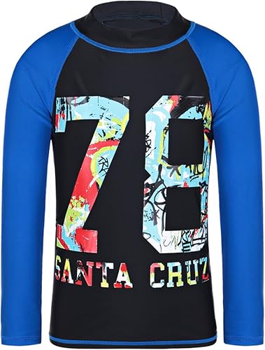 Miniatura 2 de TFJH E Traje de baño de dos piezas de manga larga con protección solar UPF 50+ UV para niños