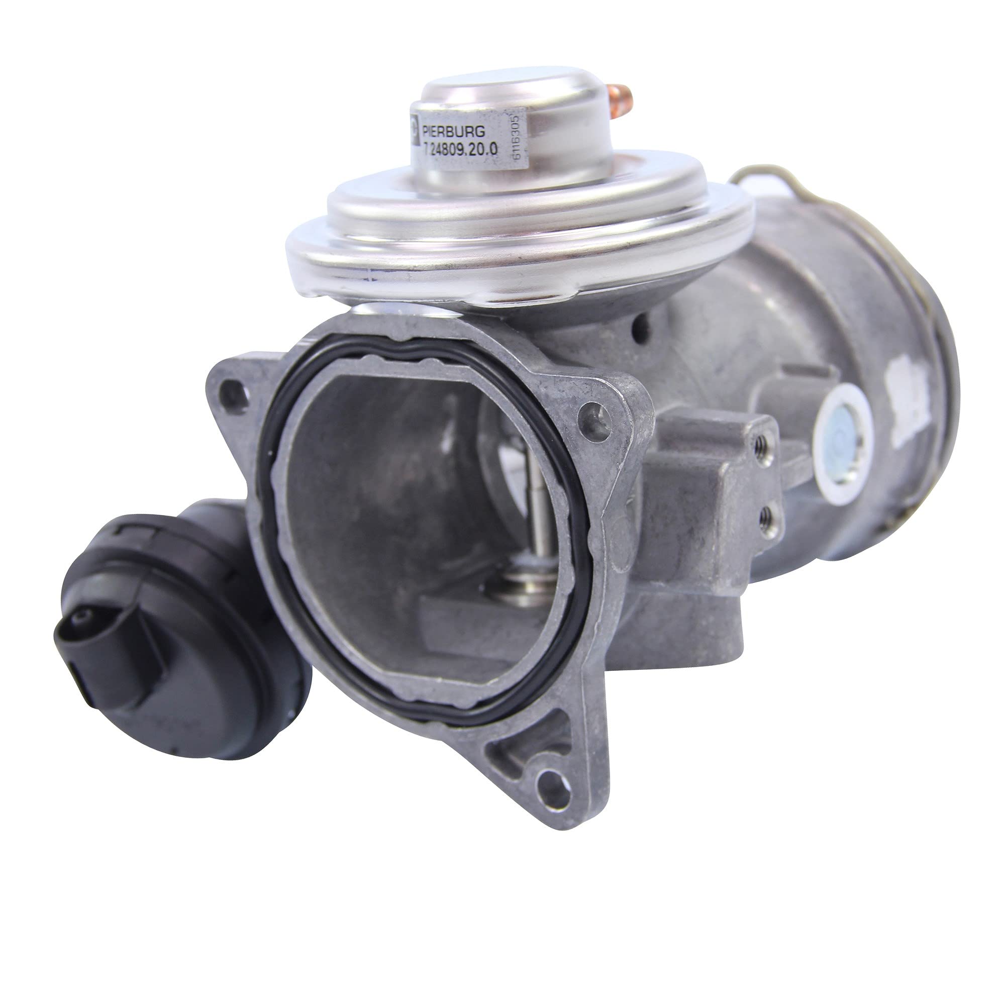 PIERBURG Valvola ricircolo gas scarico-EGR 7.24809.20.0 | Compatibile con: AUDI A4 B6, A4 B6 Avant, A6 C5, A6 C5 Avant, FORD GALAXY I, SEAT ALHAMBRA, SKODA SUPERB I, VW MULTIVAN T5