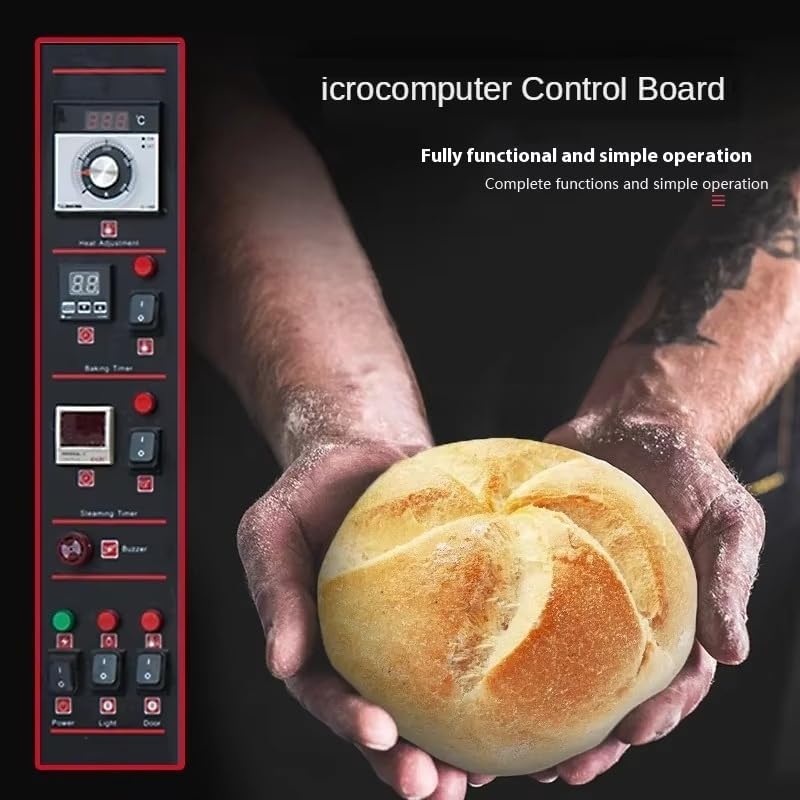 Convection Oven with Dual Cooking Modes, Bake, Roast, Toast, and Broil with Even Heat Distribution and Fast Preheating, Ideal for Small Kitchens and Quick Meals