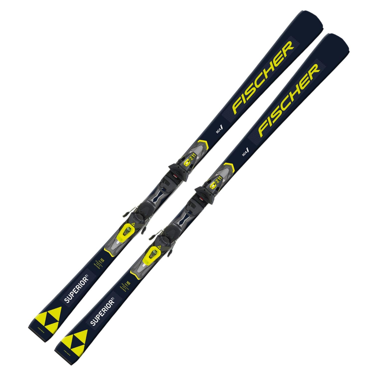 Fischer RC4 Superior TI AR - Esquí de esquí alpino Carvingski On-Piste-Rocker – Incluye fijaciones RC4 Z11 Z3-11 – Modelo 2024 – Esquí de pista – adecuado para profesionales y profesionales