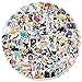 TUHAO Lot de 100 autocollants étanches Fairy Tail pour ordinateur portable, skateboard, guitare, bagages, moto