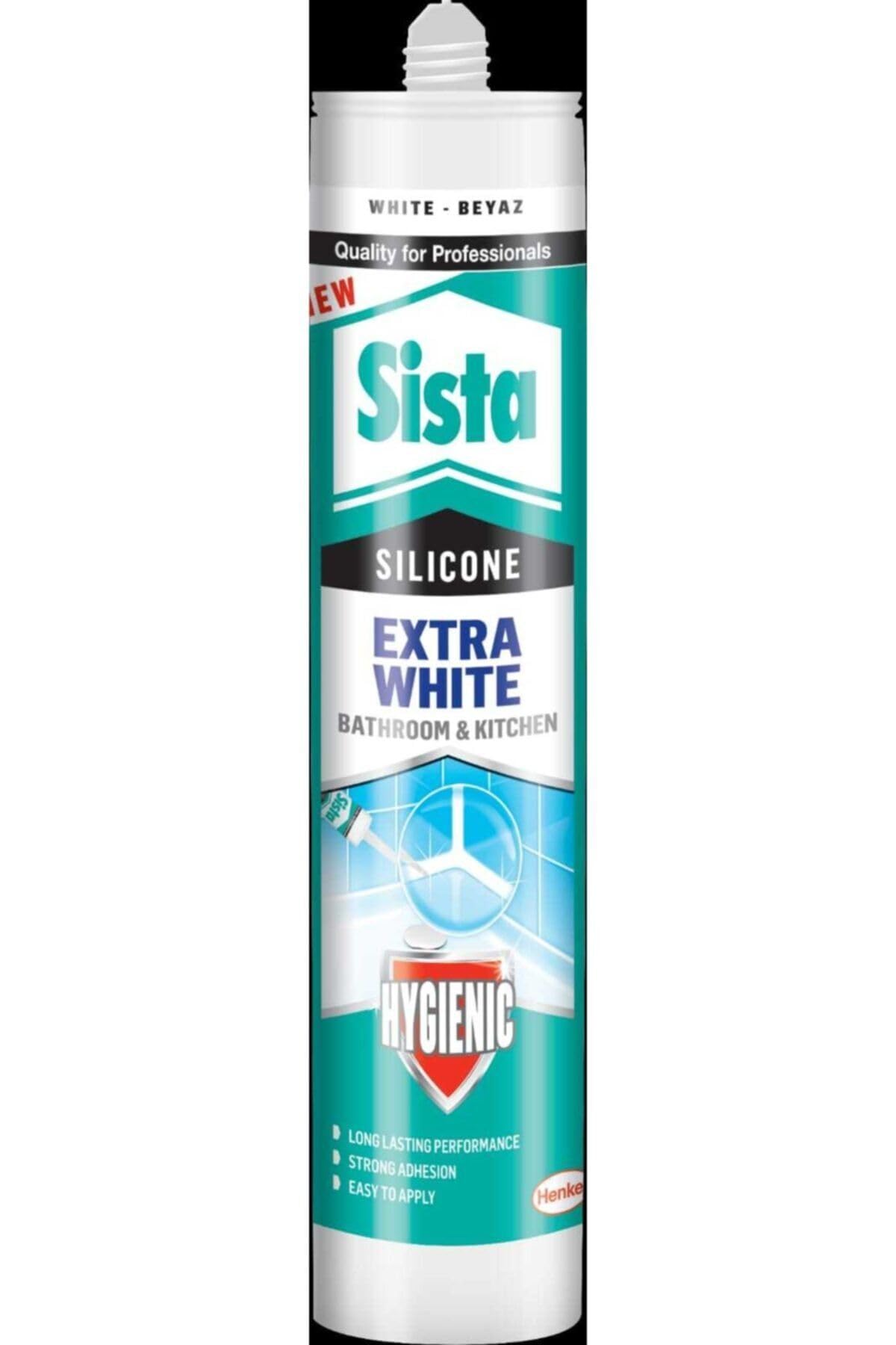 Sista Extra White Banyo & Mutfak Silikonu Ultra Beyaz 280 ml