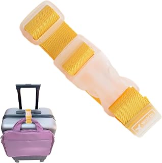 Quick Release Jacket Pull Strap | Adjustable Buckle Travel Strap Handless Bag Strap, Luggage Rack Clip for Jackets, Bags & Camping | Durabl Travel Accessories | handfri väskrem, klämma för pakethållare för jackor, väskor och camping | Durabl resetillbehör