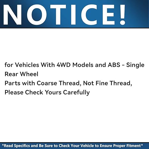 Miniatura 3 de Detroit Axle - Buje de cojinete de rueda delantera 4WD para Ford F-250 F-350 Super Duty 1999-2004, Excursion 2000-2002, Cojinete de rueda y conjunto