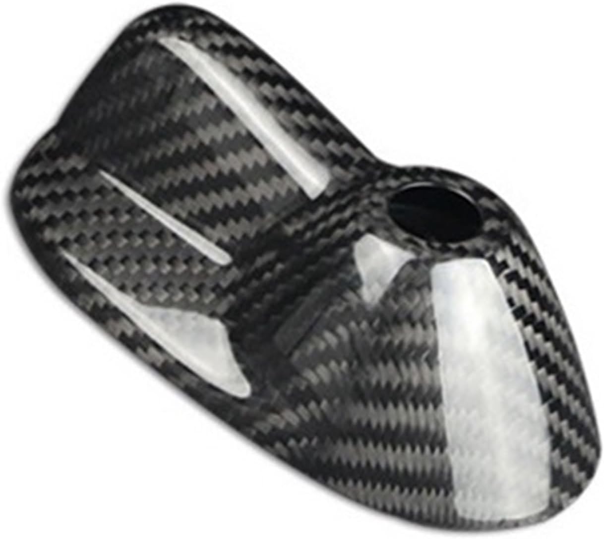 Carbon Fiber Roof Shark Fin Cover Trim Compatible with Mini Cooper Clubman R55 R56 2007-2013