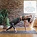 Ajna Organic - Natural Jute- Large Non Slip Eco Friendly yoga mats with Carrying Strap - Reversible Jute PER - Extra Long 72 Inch - 5mm - All Types of Yoga - Vegan