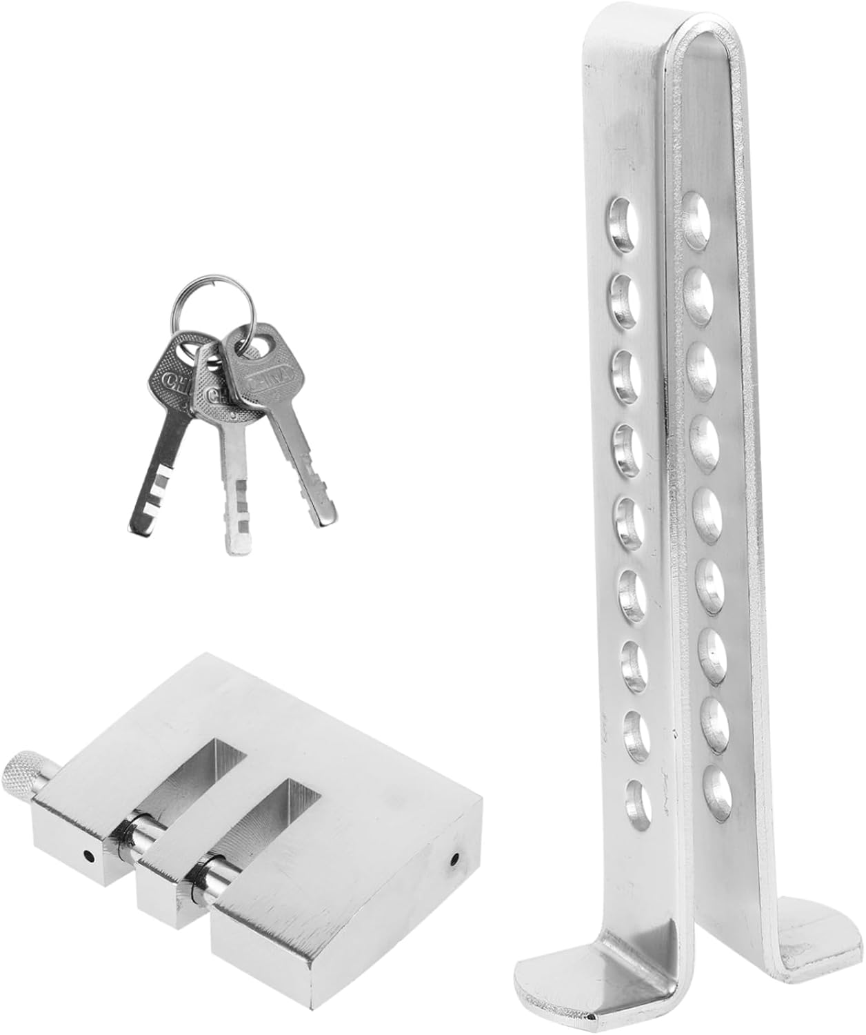 Car Clutch Lock Adjustable -Theft Device for Brake and Accelerator Pedals Fit for Cars and Trucks High-Strength Construction Peace of Mind Security