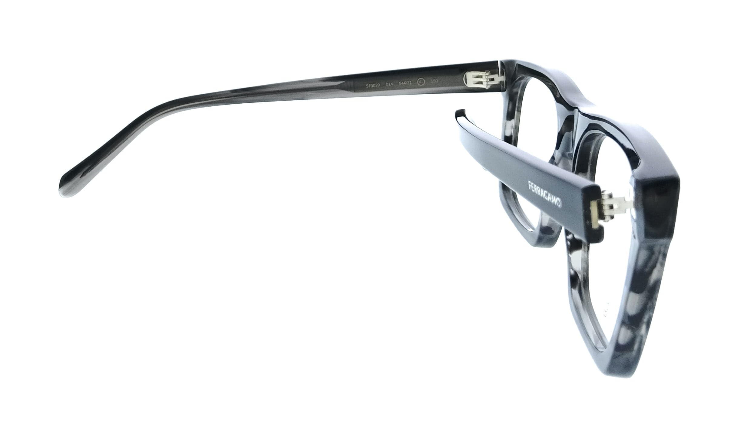 GAFAS FERRAGAMO SF3029 - C: STRIPED SZARY Rozmiar oczu: 54 Most: 21 Zdrowie i higiena osobista