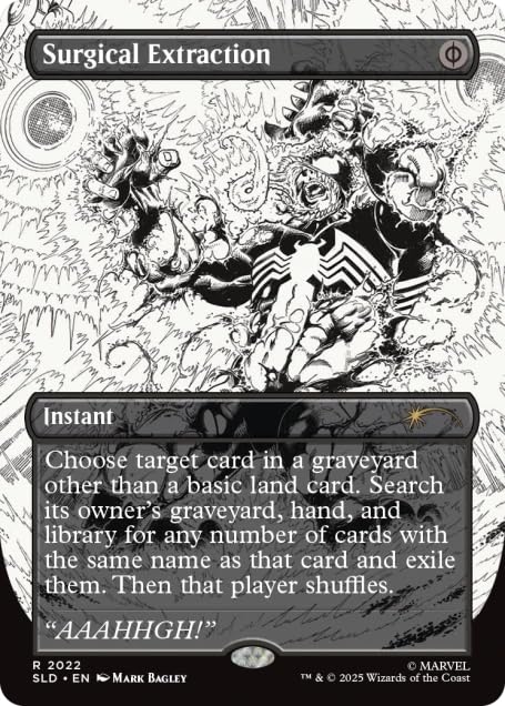 VENOM UNLEASHED （INKS）　FOIL Secret Lair x Marvel's Spider-Man: Venom Unleashed (Inks) Foil