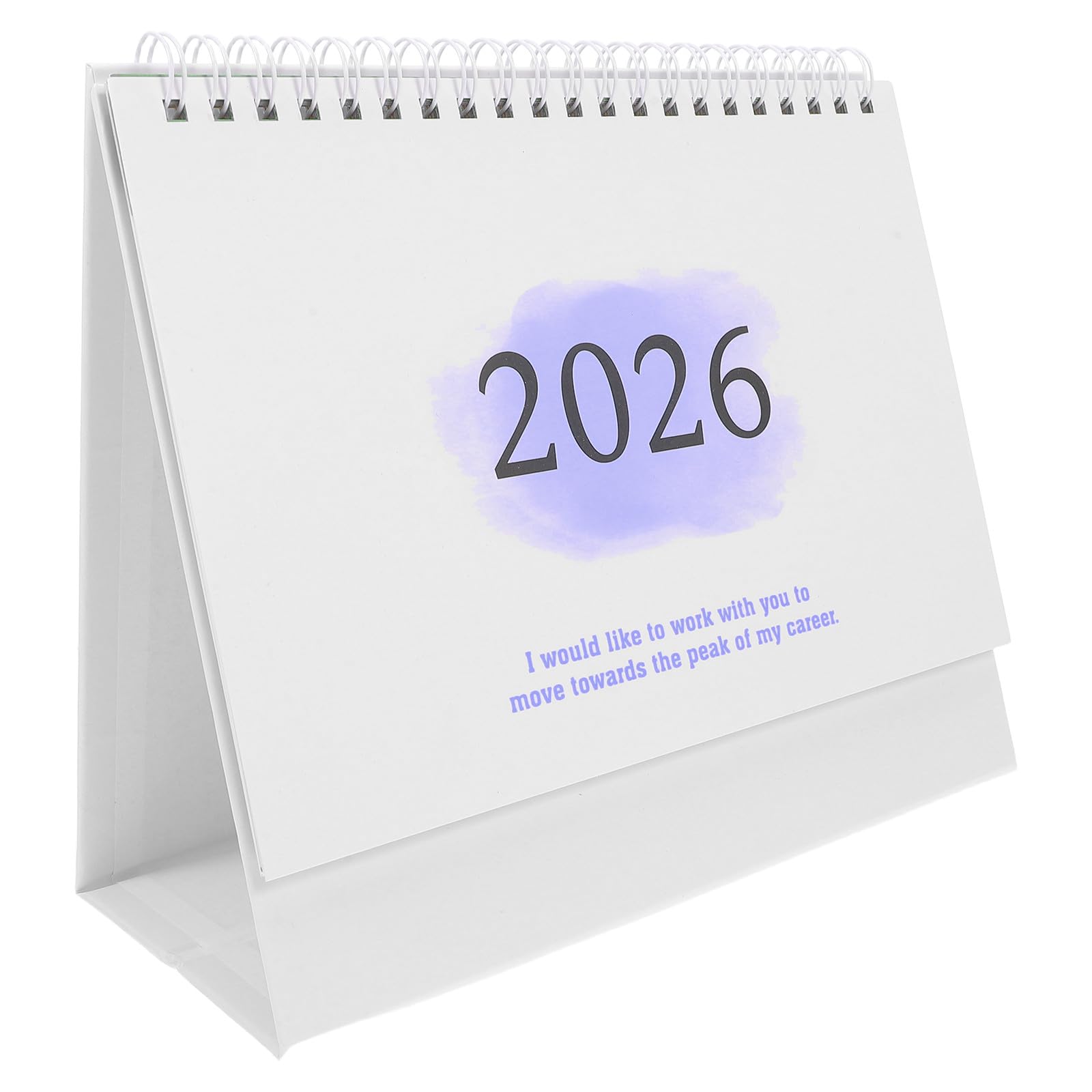 Hemobllo Calendar 2025–2026, 18-Month Standing Desk Calendar with Twin-Wire Binding – Space-Saving for Small Desks & Home Offices, Ideal Gift for Busy Professionals & Students — image 1