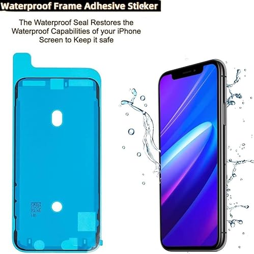 Iphone 13 Screen Replacement Kit, Lcd Cellular Glass Display Repair Digitizer 6.1 Inch Touch Screen With Repair Kit + Screen Protector #TOP3