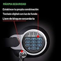 Vista 4 de Master Lock, 1.23 pies cúbicos, a prueba de fuego de color gris gun metal, SFW123GDC