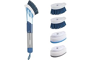 NileHome Dish Wands - Effortless Dish Scrubbing with Soap Convenience