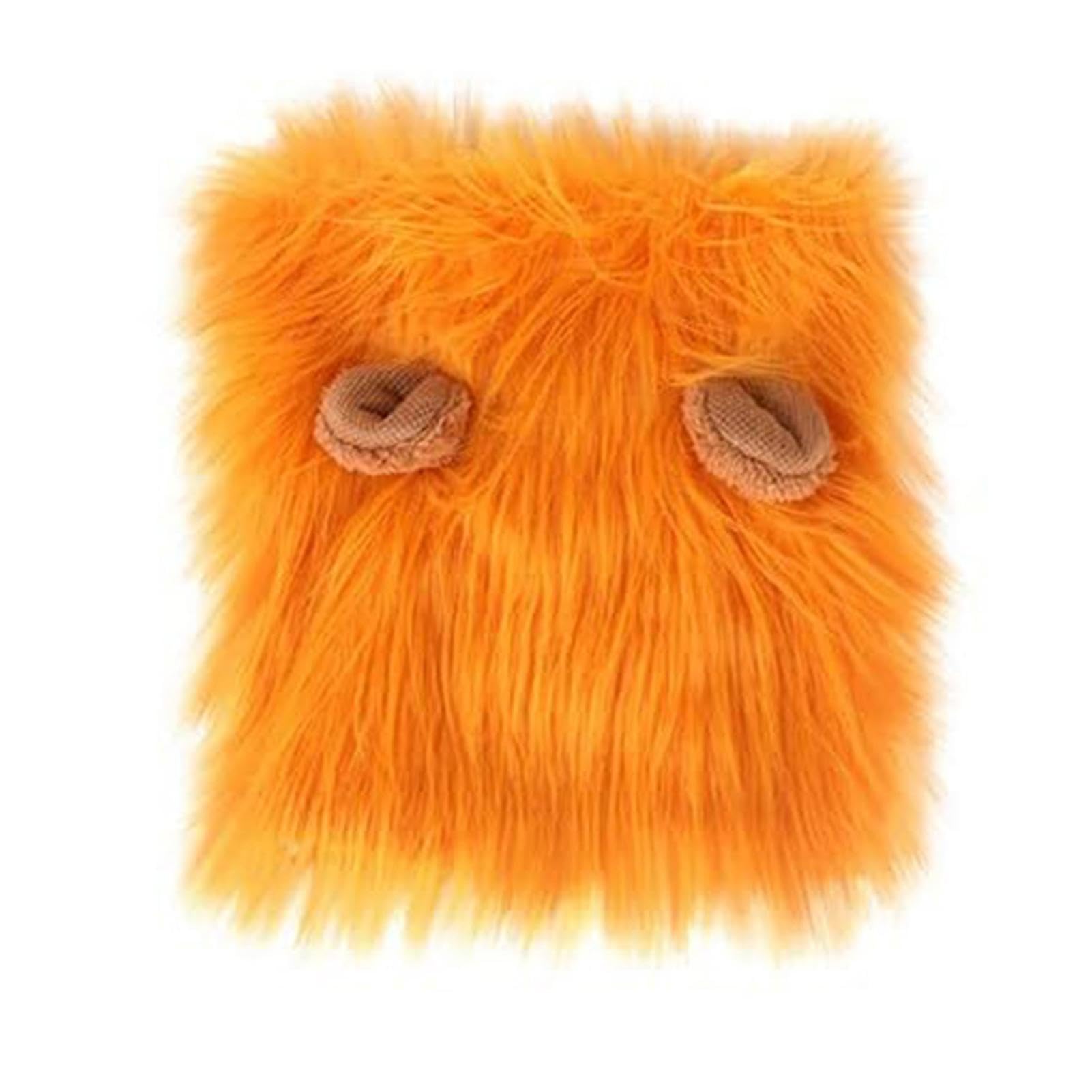 Funny Animal Mane for Dogs Realistic Dog Wig Fancy Dress Mane Headgear