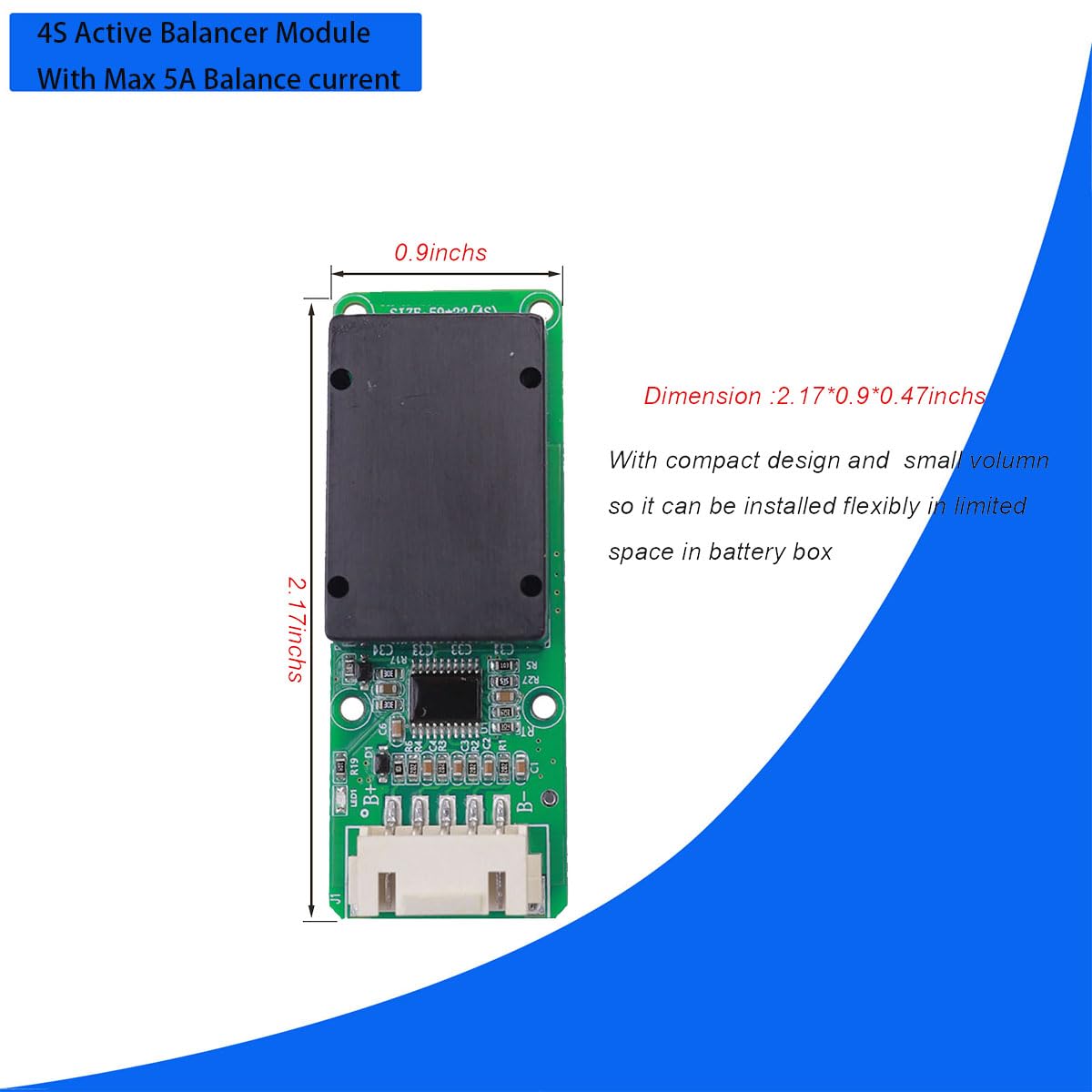 4S Lifepo4 12V Batterie aktiver Balancer 5A