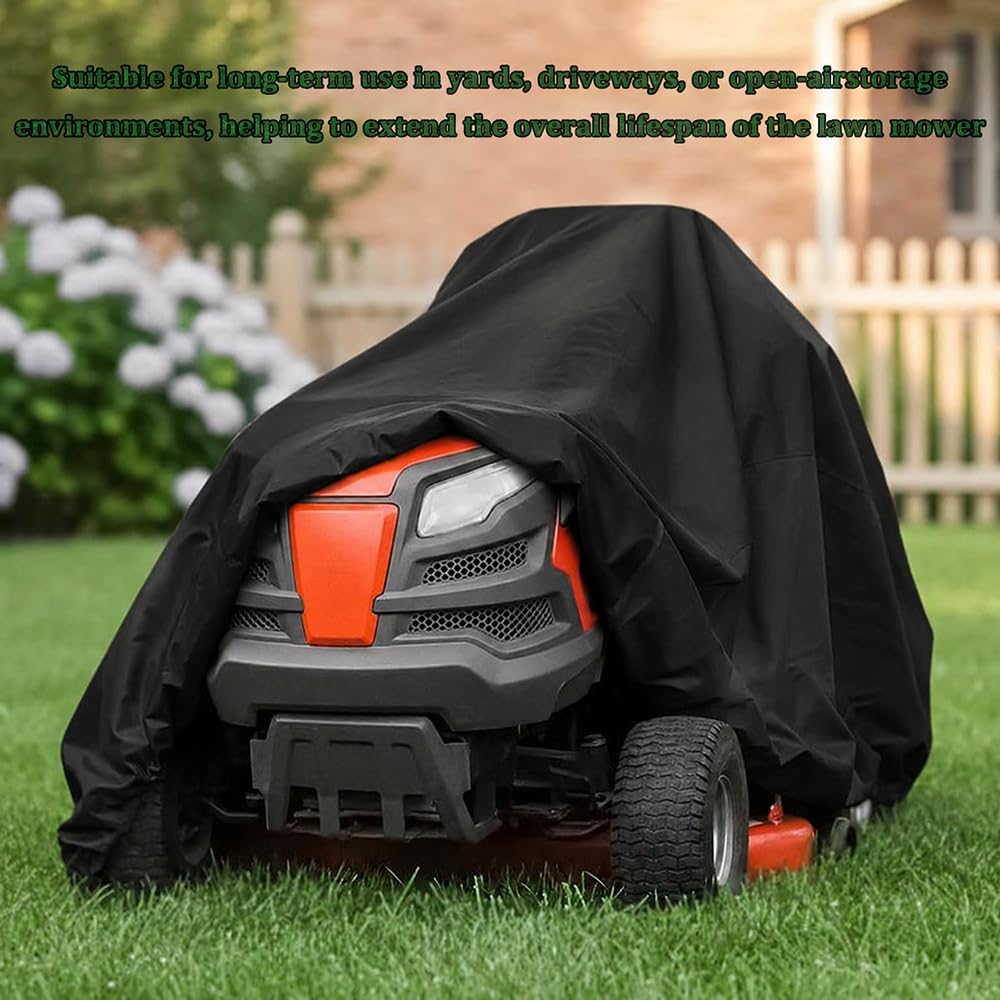 Funda para Tractor Cortacésped para Viking MT-5112-Z 2014-2019 43", Cubierta para Cortacésped Impermeable Resistente al Viento
