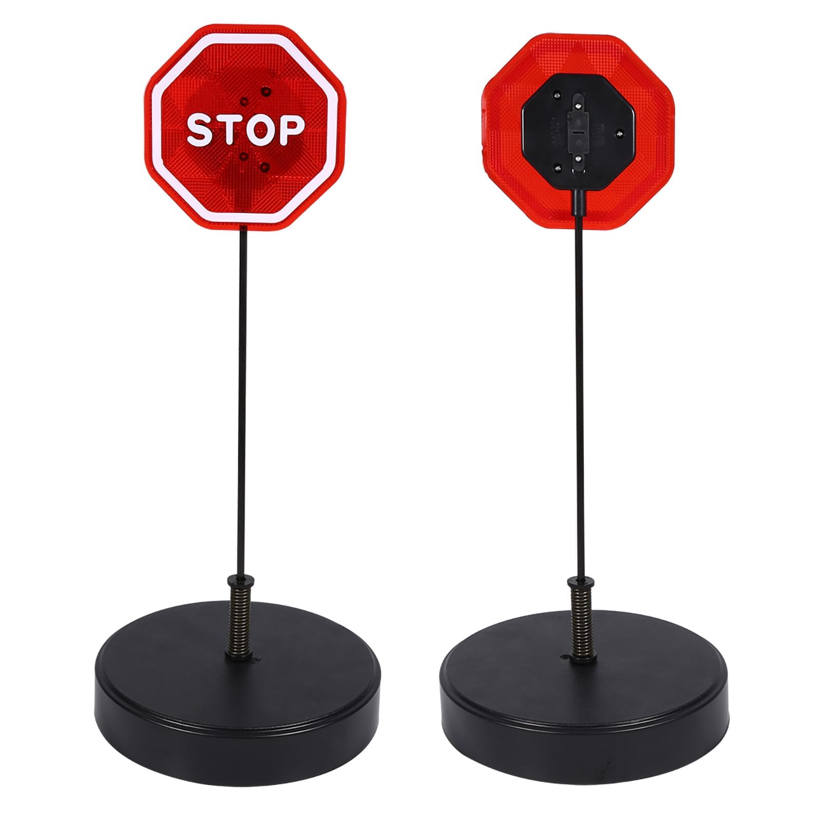 Ejoyous Sensore di Arresto del Parcheggio a LED, Sensore di Arresto a LED Lampeggiante con Supporto per L'assistente di Arresto per Il Parcheggio per i Garage Veicolo All'Indietro