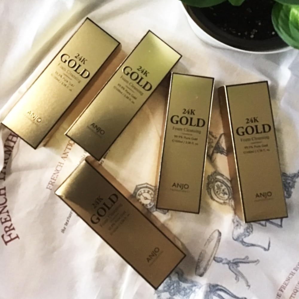 Amazon | 3個set/GoldfoamCleansing/24Kプロフェッショナルバブル