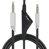 Vista 1 de Cable de repuesto para auriculares Astro A40A40TRA10, cable auxiliar con control de volumen 2.0 M 6.5 pies, compatible con Xbox-one PC Ps4, etc.