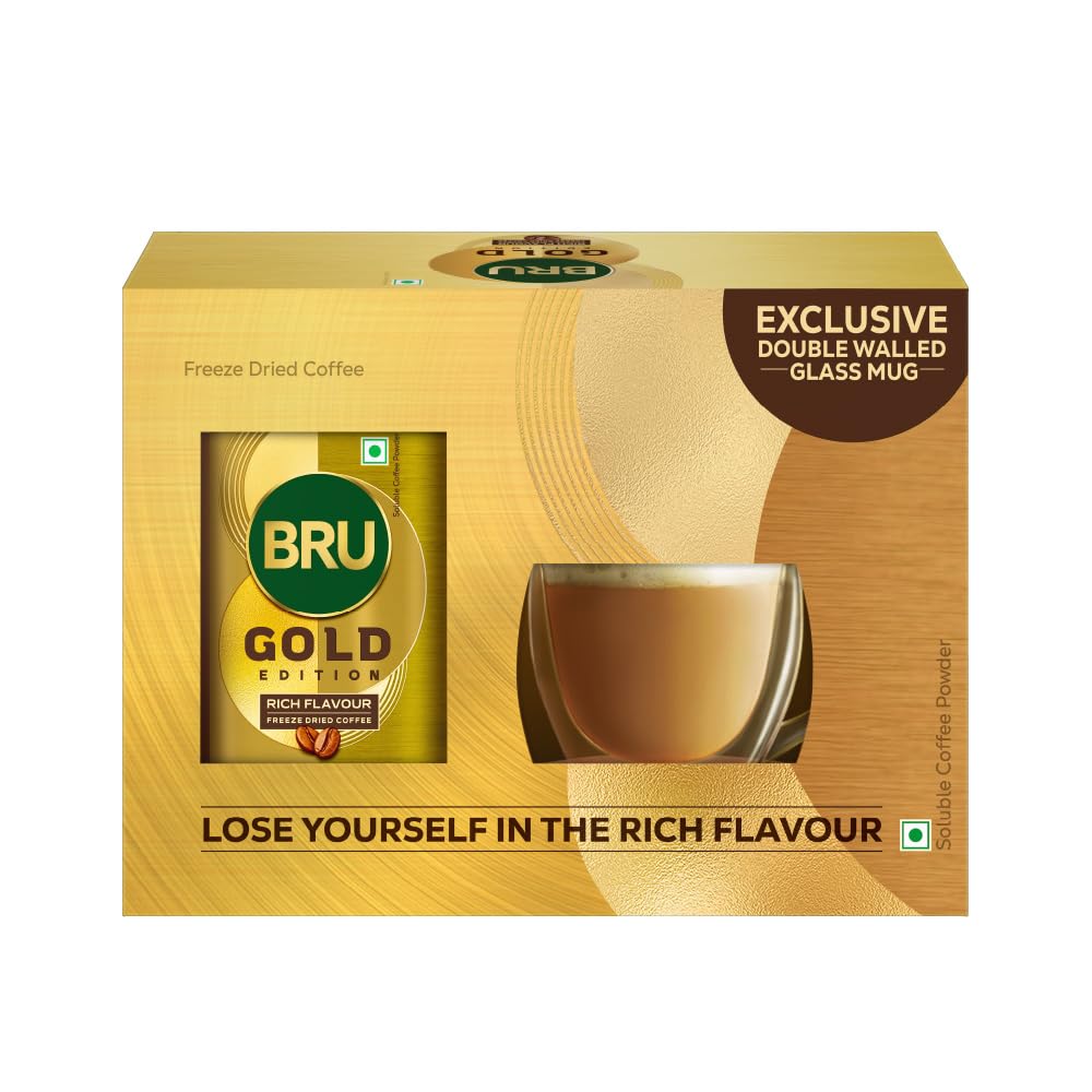 Bru Gold Edition 100% Pure Coffee 100g (with Exclusive Double
