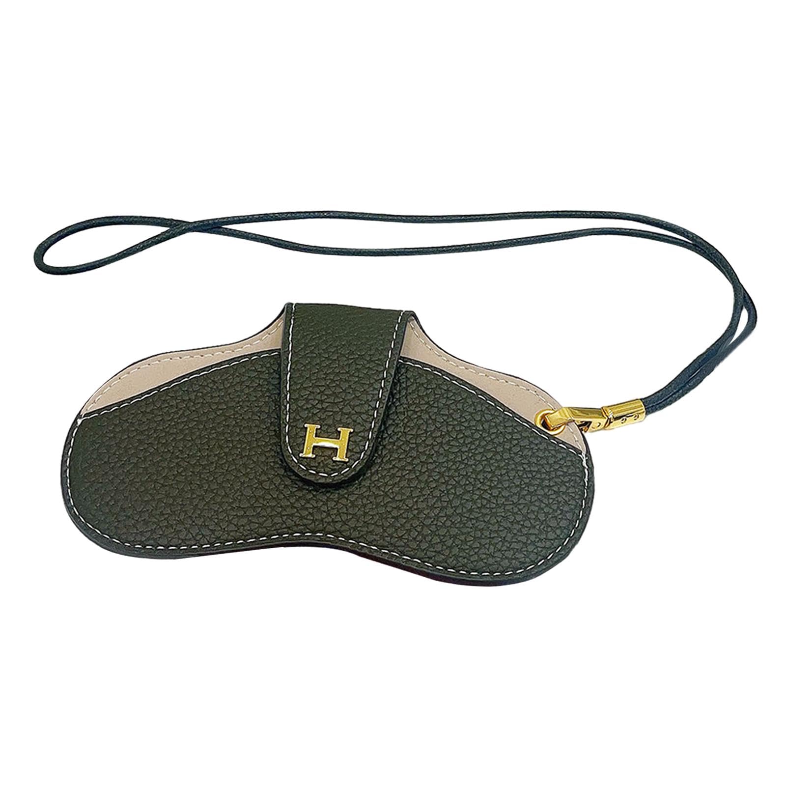 ECOMISTIQ® Glasses Case Holder Sunglasses Fashionable Eyeglass Eyeglasses Bag Green| Cases| Vision Care |Health & Beauty-image-32