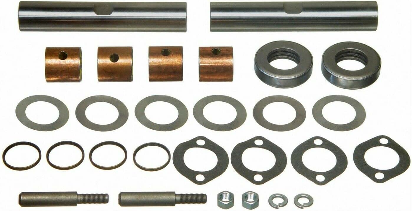 King Pin Bolt Set Kit Front Compatible with Chevy Express Van SaVana C3500