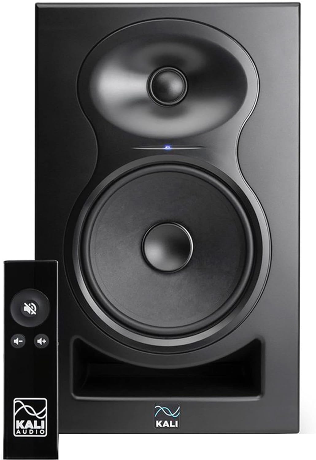 Kali Audio MM-6 6-Inch Multimedia Bookshelf Speaker - 80W Powered Speakers with Boundary EQ Settings & Remote Control - RCA, Optical, S/PDIF, XLR Inputs - Professional Home Audio Speaker