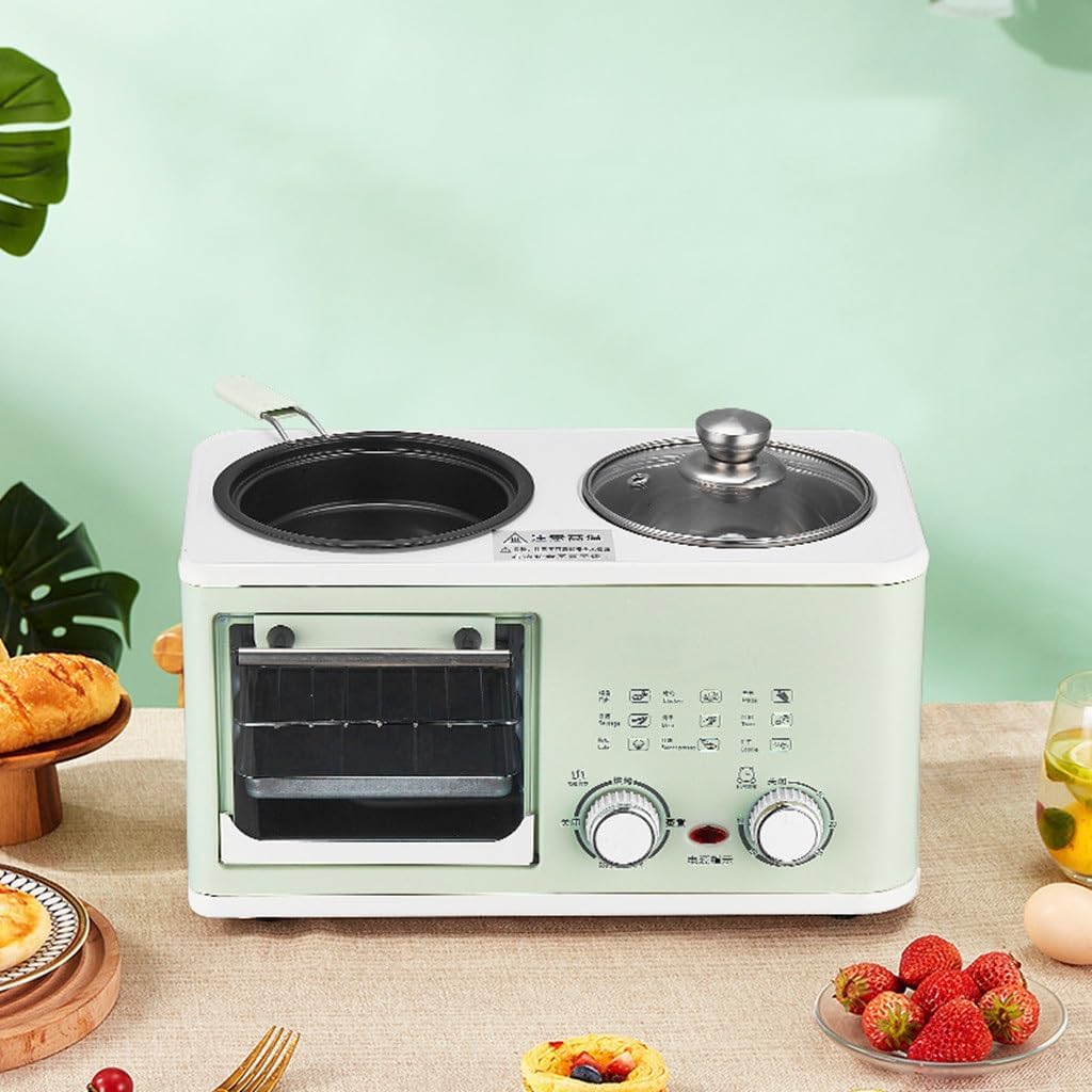 Breakfast Machine Steaming, Baking And Frying Four-in-1 Multifunctional Small Mini Oven Toast