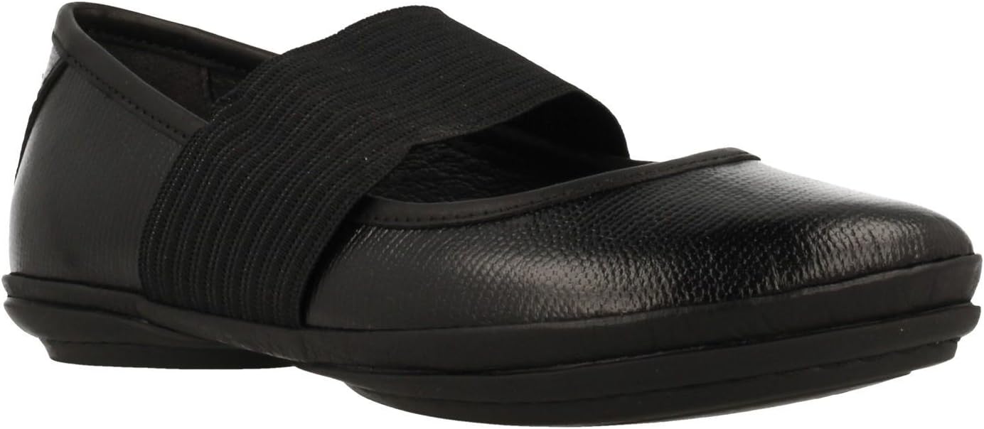 Camper Women's Right Nina Flats, Black,6 M US