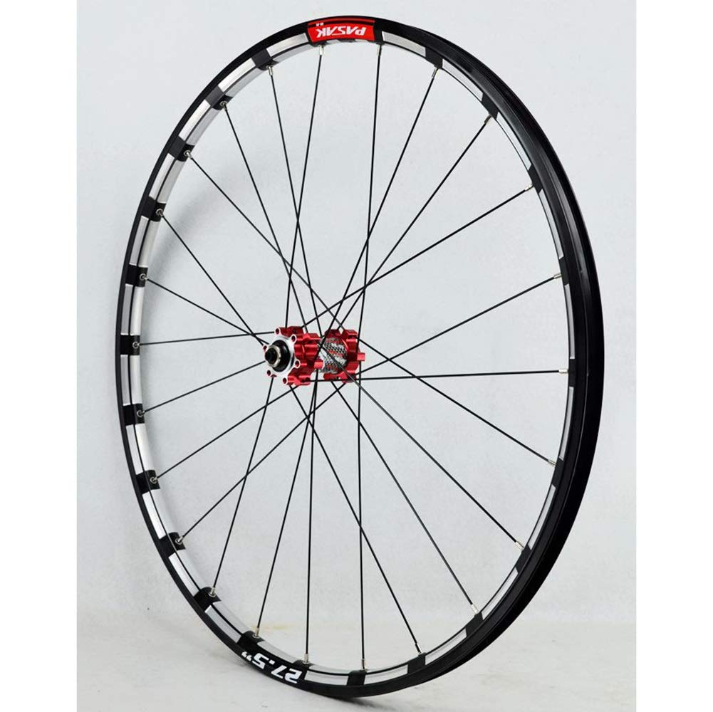 26 27,5 Zoll MTB Vorderrad Und Hinterrad Scheibenbremse Mountainbike Laufradsatz Schnellspanner Doppelwandig 7 8 9 10 11 12 Fach 24 Löcher