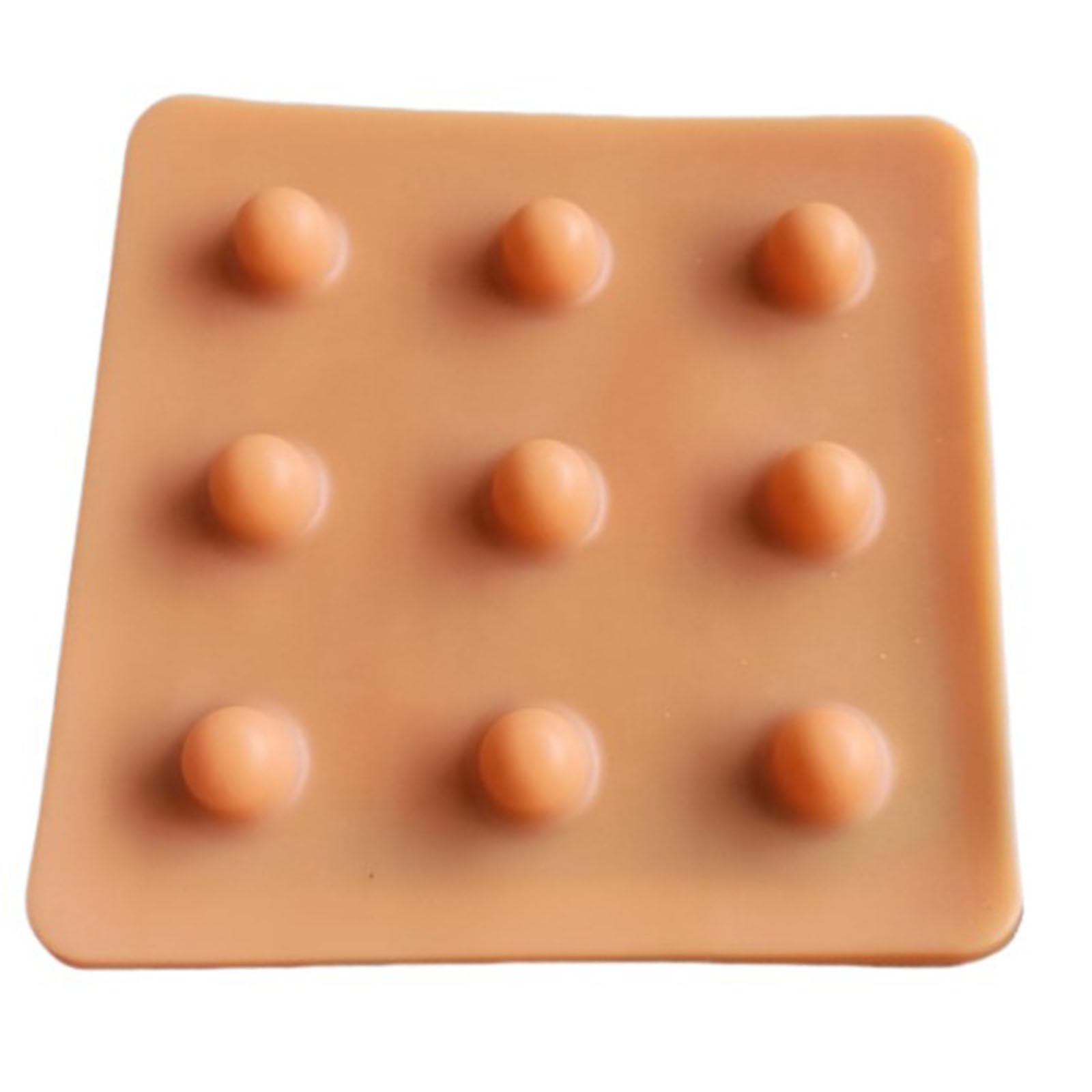 YRQMGSF Laparoscopic Training Model Simulation Practice Pad Silicone Model for Suturing Medical Student Training,L,10cm
