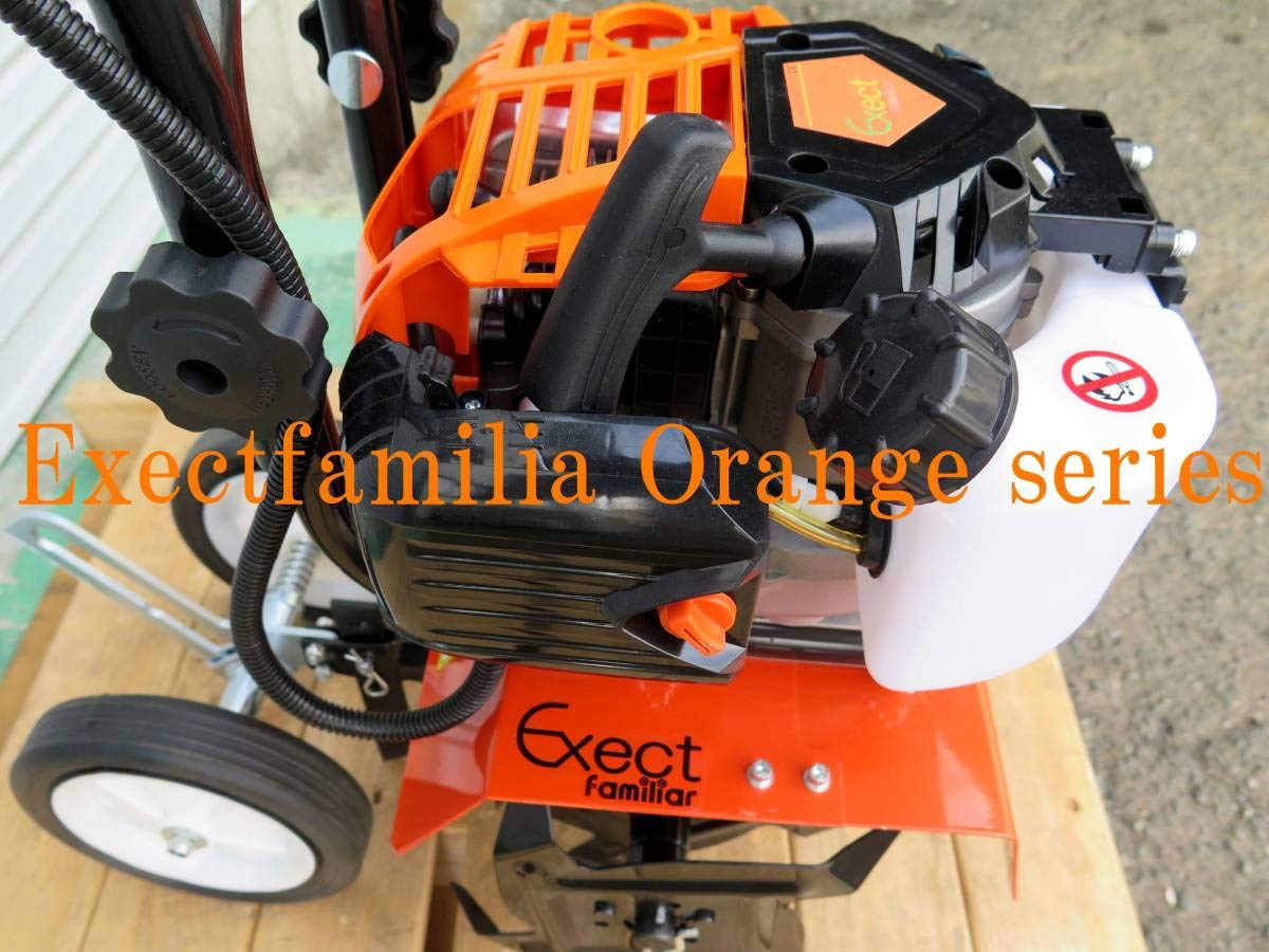 Amazon | 耕運機 51cc 4ストロークエンジン式 家庭用 小型 ミニ 耕うん