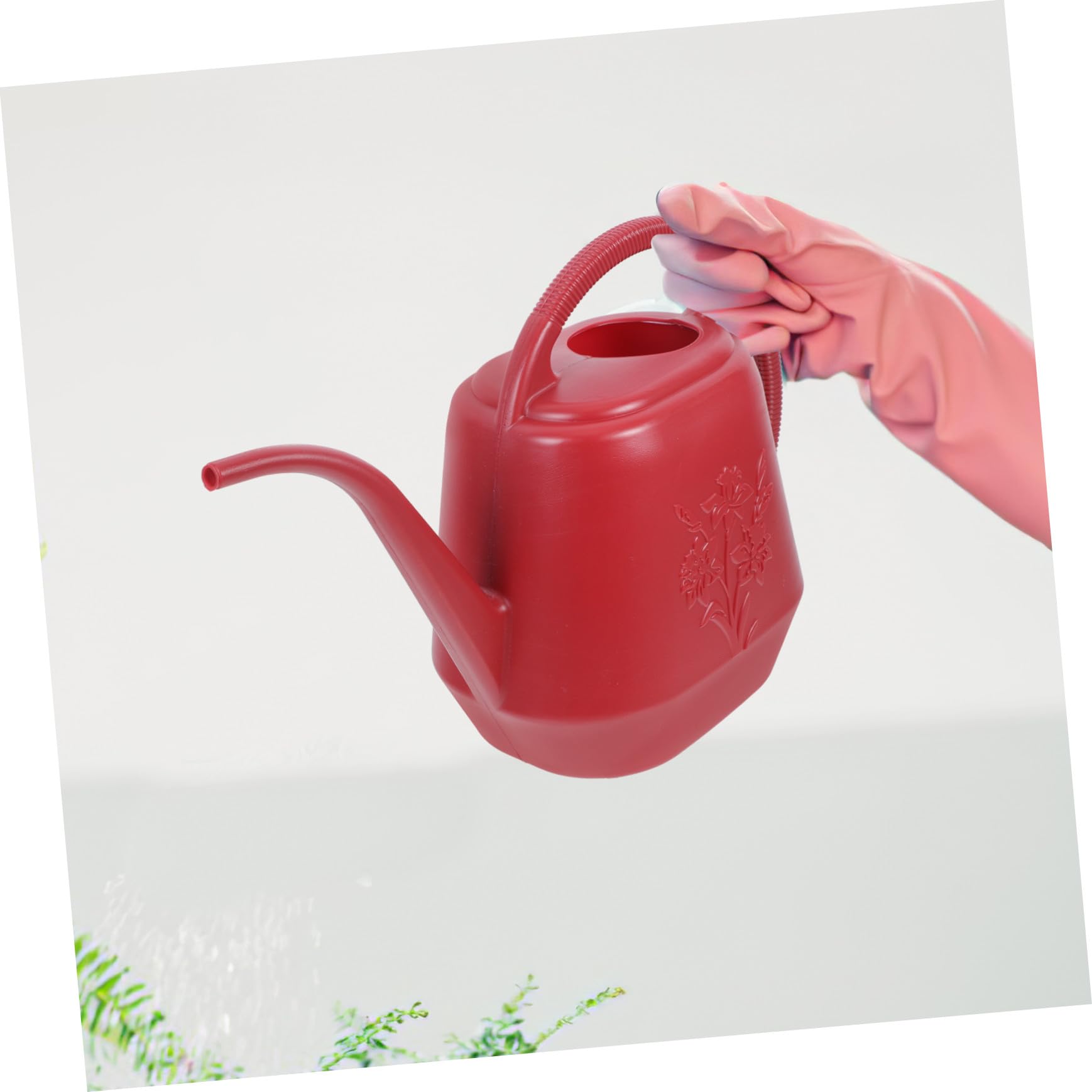 Gatuida Regadera de Jardín Diseño Ergonómico y Capacidad Grande para Riego Preciso Interiores y Exteriores Color