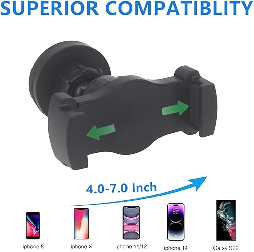 Miniatura 5 de Soporte para teléfono para carrito de golf, fuerte soporte magnético para teléfono celular que se fija a superficies de acero, accesorios de carrito