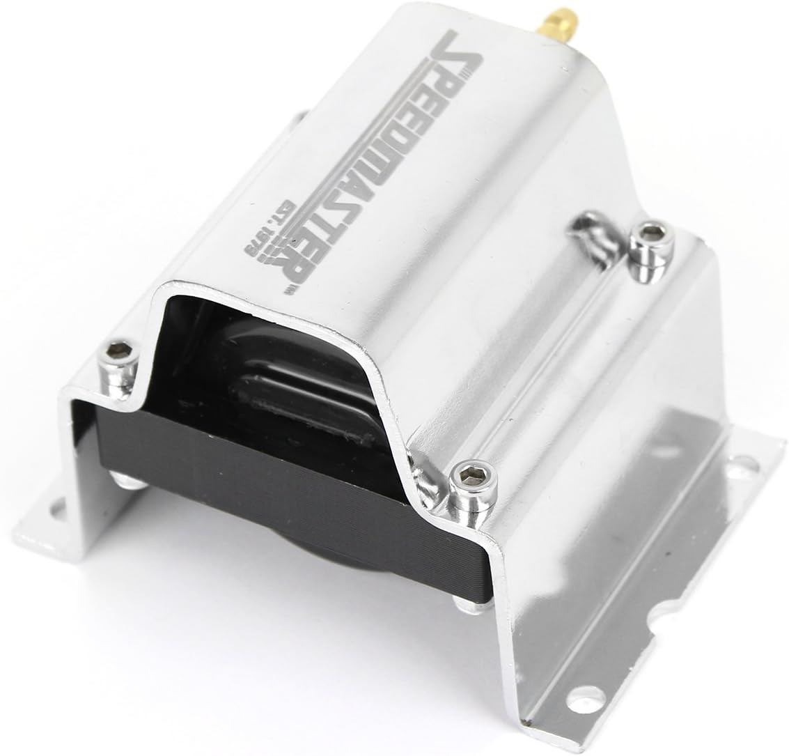 Speedmaster PCE382.1007.07 Universal 12V High Output External Male E-Core Ignition Coil - Chrome
