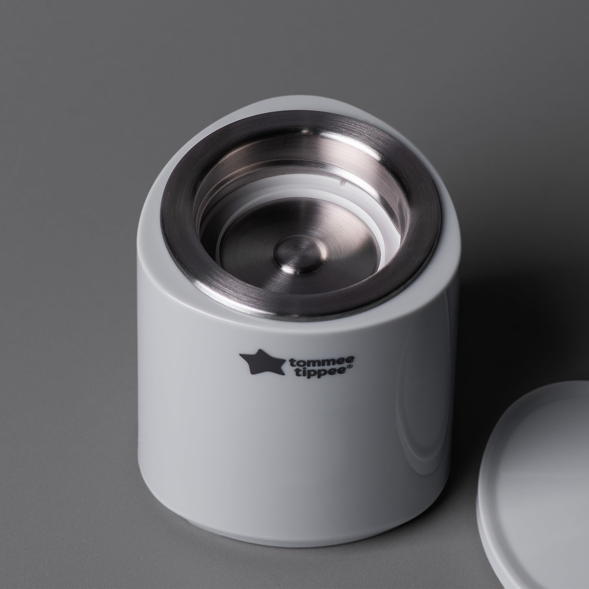 Tommee Tippee Scaldabiberon LetsGo Portatile, Ricaricabile con USB, Scaldabiberon Elettrico, Leggero e Comodo Per il Viaggio