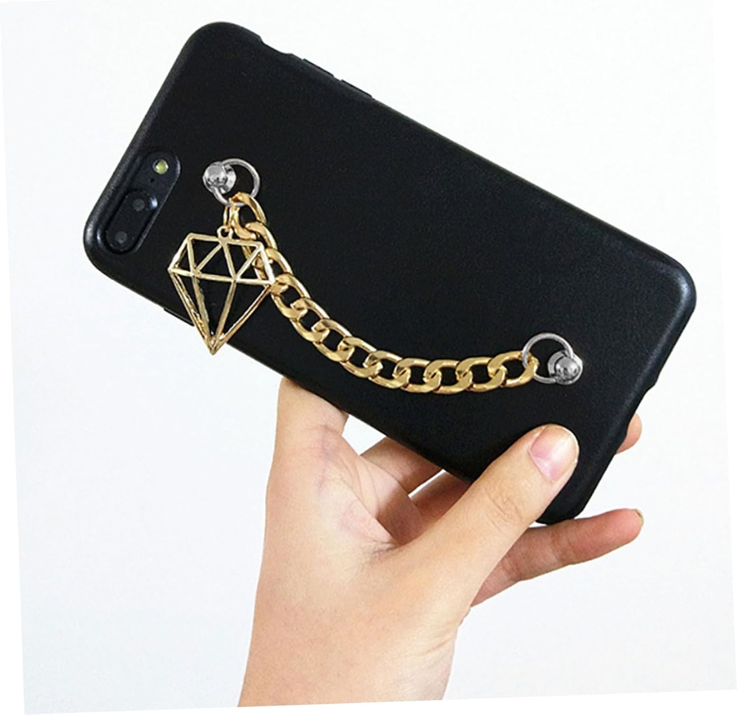 DOITOOL 40 Sets Brass and Rivet Studs with Rings for Craft DIY Accessories Includes of Rivets for Luggage and Phone Cases