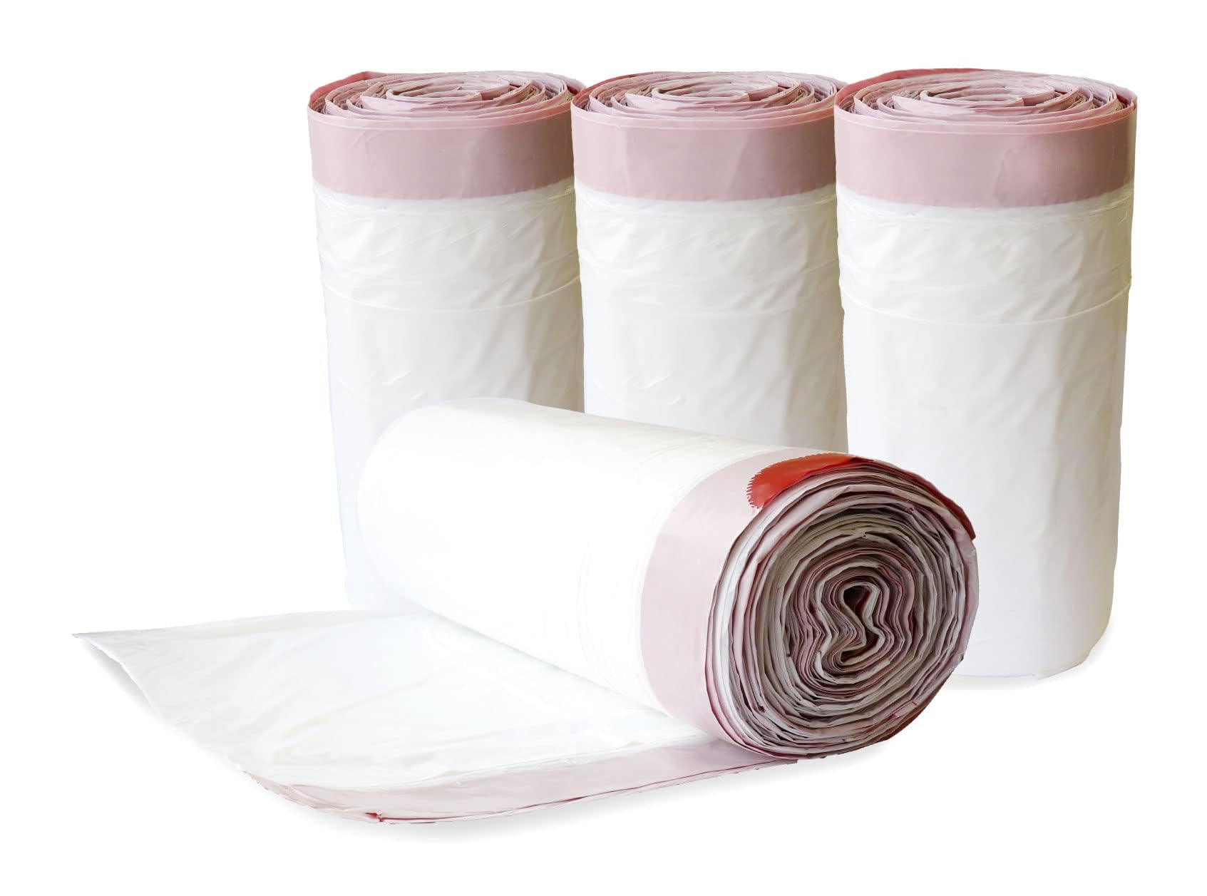 Kompatybilne z kodem H – 200 sztuk trwałe plastikowe worki na śmieci ze sznurkiem – kosze na śmieci o pojemności 30–35 litrów – wyprodukowane w USA