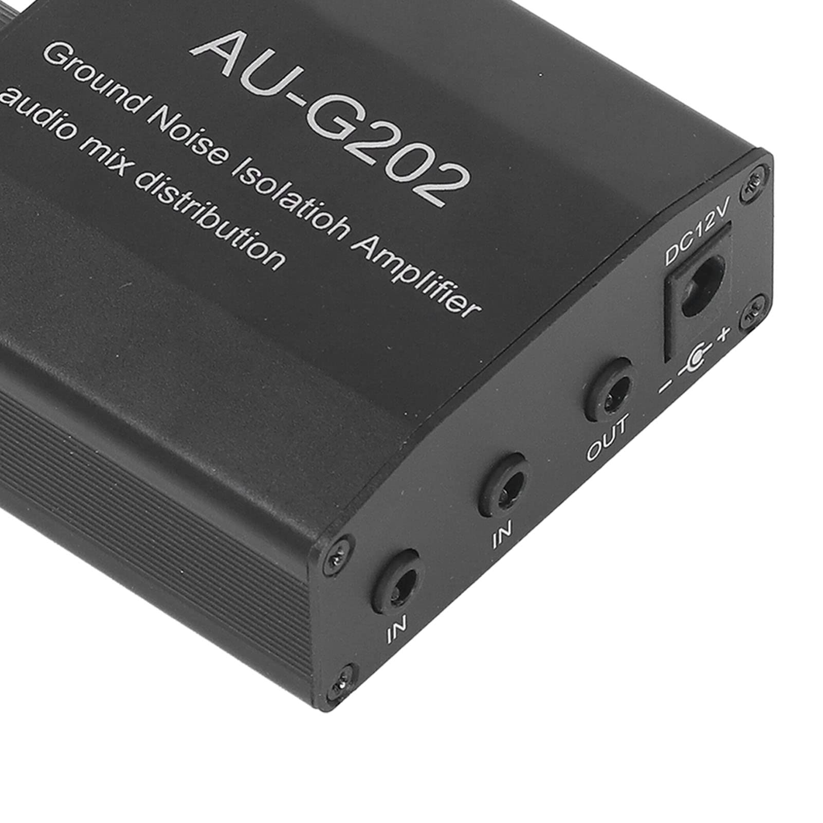 Przedwzmacniacz sygnału muzycznego stereo 2 wejścia 2 wyjścia Rozdzielacz dystrybucji miksu audio z kablami DC 12 V