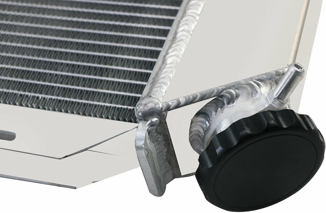 ALLOYWORKS 4 Row Radiator For 1979-1993 Ford Mustang GT LX Coupe Sedan 5.0L V8 MT