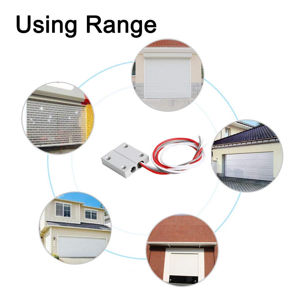 Window Reed Switches Magnetic Reed Switch Normally Open Aoje-Link MC-51 NO Wied Magnetic ...